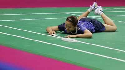 Japan's Nozomi Okuhara reacts during her Round of 64 women's singles match against Turkey's Ozge Bayrak (REUTERS) The unseen challenge behind every BWF World Championships match schedule