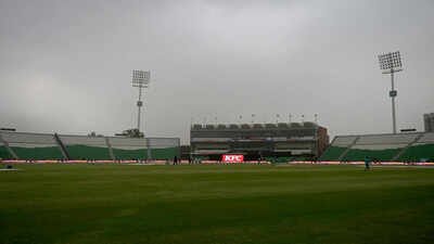 Gaddafi Stadium. (Photo by Sameer Ali/Getty Images) ICC makes U-turn on Gaddafi Stadium pitch demerit point
