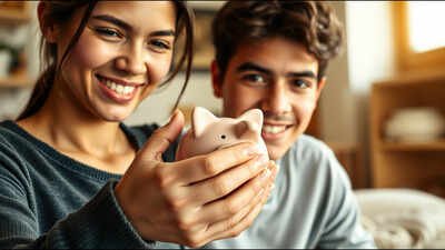 His sister saved money in a piggy bank. Five years later, her brother runs a successful clothes shop. (AI Image) She opened her piggy bank for her brother: Five years later, the small act of faith has transformed his life and livelihood