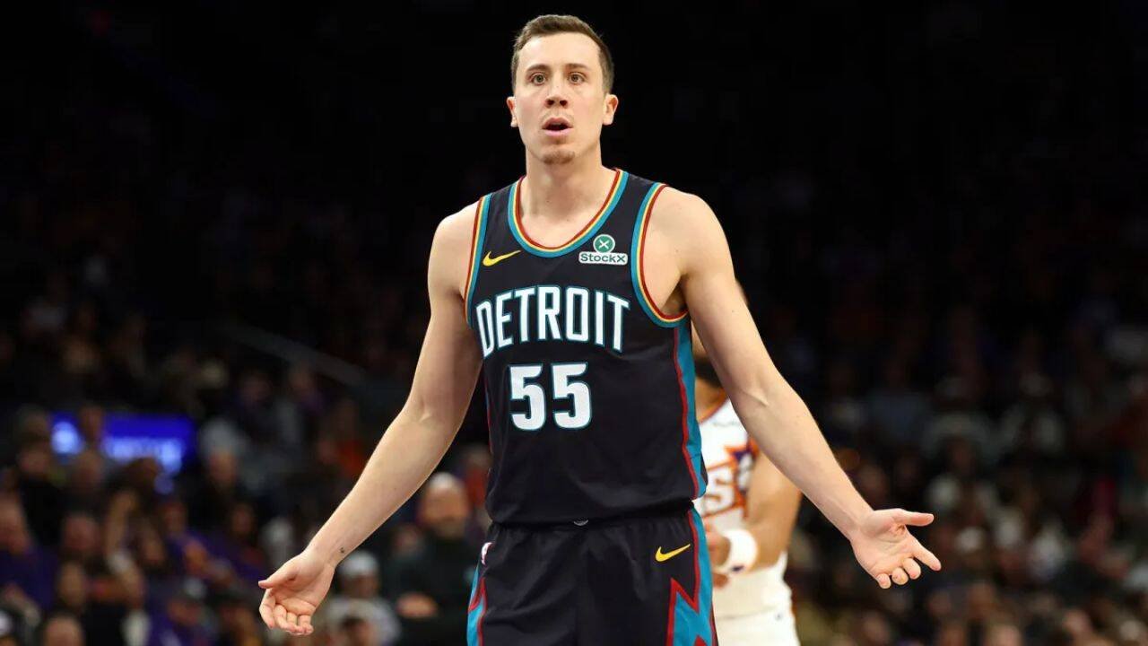 Pistons' Duncan Robinson