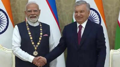 The two leaders also discussed ways to advance their shared developmental visions of 'Viksit Bharat' and 'Yangi Uzbekistan'. ‘Order of Oliy Darajali Dustlik’: Uzbekistan confers its highest state honour on PM Modi
