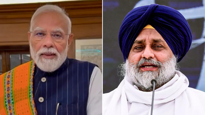 SAD leadership is learnt to be keen on joining hands with BJP, more so as the regional party has been on a decline since AAP came to office in 2022 PM Modi's meet with Badal fuels buzz about BJP-SAD pact