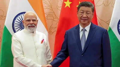 Xi’s expected visit comes as India and China step up high-level talks to maintain peace along the border and rebuild ties. (File photo) China's Xi Jinping to visit India with 400-member delegation for Brics: Report