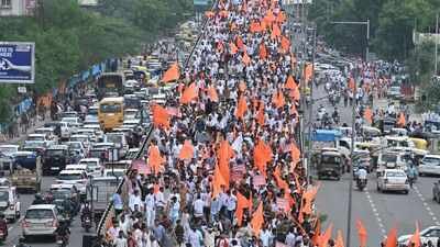 Police used water cannons and mild force to stop a Karni Sena protest march. Police use water cannons to halt Karni Sena rally in Jaipur