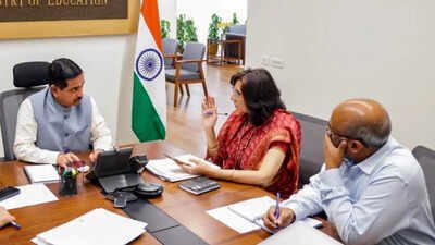 NTA director general apprised education minister Pralhad Joshi on Tuesday of the measures at a follow-up review meeting NTA removes 600 experts, brings four-tier checks for question papers