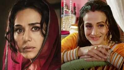 Ameesha Patel reacts to fans comparing Preity Zinta's character and look in 'Batwara 1947' to her role Sakina in Gadar: 'Tara ka dhyaan rakhna'