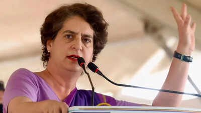 Priyanka Gandhi urges PM Modi to order FIR against those who "purified" Kharge's Haldwani rally venue. File FIR against those who did 'purification': Priyanka to PM Modi
