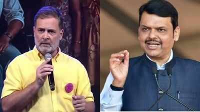 Devendra Fadnavis attacked Rahul Gandhi for "taking contradictory position" Women's Reservation Bill. 'Party of loudmouths': CM Devendra Fadnavis says Rahul Gandhi's Pune event for women a 'showoff'