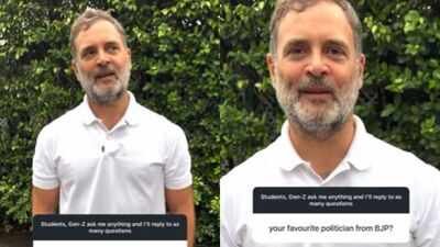 Rahul Gandhi reveals his favourite BJP leader in candid Gen Z 'Ask Me Anything' on Instagram