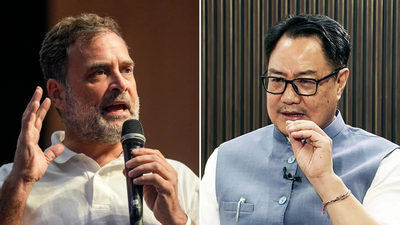 Rahul said he had personally met some of the injured protesters and alleged that videos of the police action had been widely circulated. ‘Don’t lie to children’: Rahul slams Rijiju over his 'no one harmed' during CJP stir remark