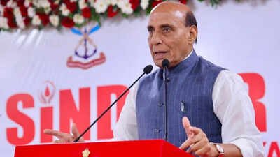 Drawing a parallel with Sindoor Maharaktadan Yatra, Rajnath asserted that while Op Sindoor showcased courage, the mega blood donation camp represents compassion Op Sindoor sent a global message that India will go to any extent to ensure safety of its citizens: Rajnath