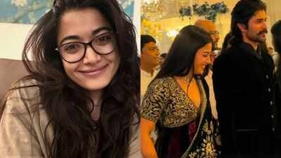 Picture Credit: X Rashmika Mandanna makes FIRST public appearance post hip injury; steps out with husband Vijay Deverakonda