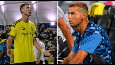 Ronaldo reportedly broke down in tears after Al-Nassr’s stunning comeback win over Al-Ettifa/ Image: X Cristiano Ronaldo reportedly 'crying intensely' after Al-Nassr comeback as journalist reveals why he came off at half-time
