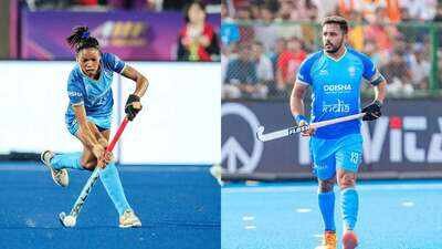 Salima Tete and Harmanpreet Singh (Image credit: Hockey India) League points will stick around: Why opening games are crucial at Hockey World Cup