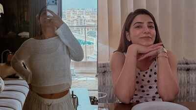 Samantha Ruth Prabhu reacts as fan suggests the name 'Samraj' for her first baby with husband Raj Nidimoru: 'A tad full of ourselves'