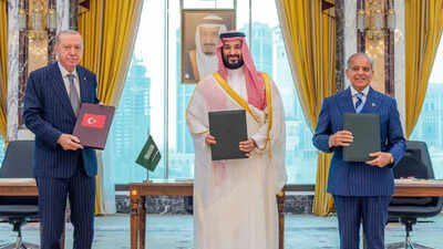 The criticism came after Saudi Crown Prince Mohammed bin Salman, Turkish President Recep Tayyip Erdogan and Pakistani Prime Minister Shehbaz Sharif signed an agreement that would treat an attack on one country as an attack on all three 'Paper agreement will not bring security’: Iranian lawmaker attacks Saudi-Turkey-Pakistan pact