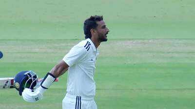 Shahbaz Ahmed (BCCI Photo) Duleep Trophy: Shahbaz Ahmed shines as East Zone thrash North East Zone to enter semis