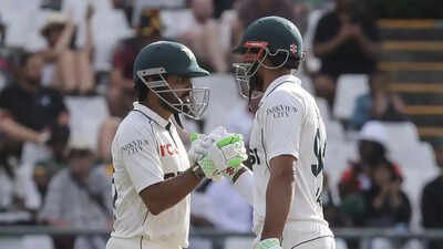 Babar Azam returns to ICC Test top 10, Shan Masood returns to training ahead of England series