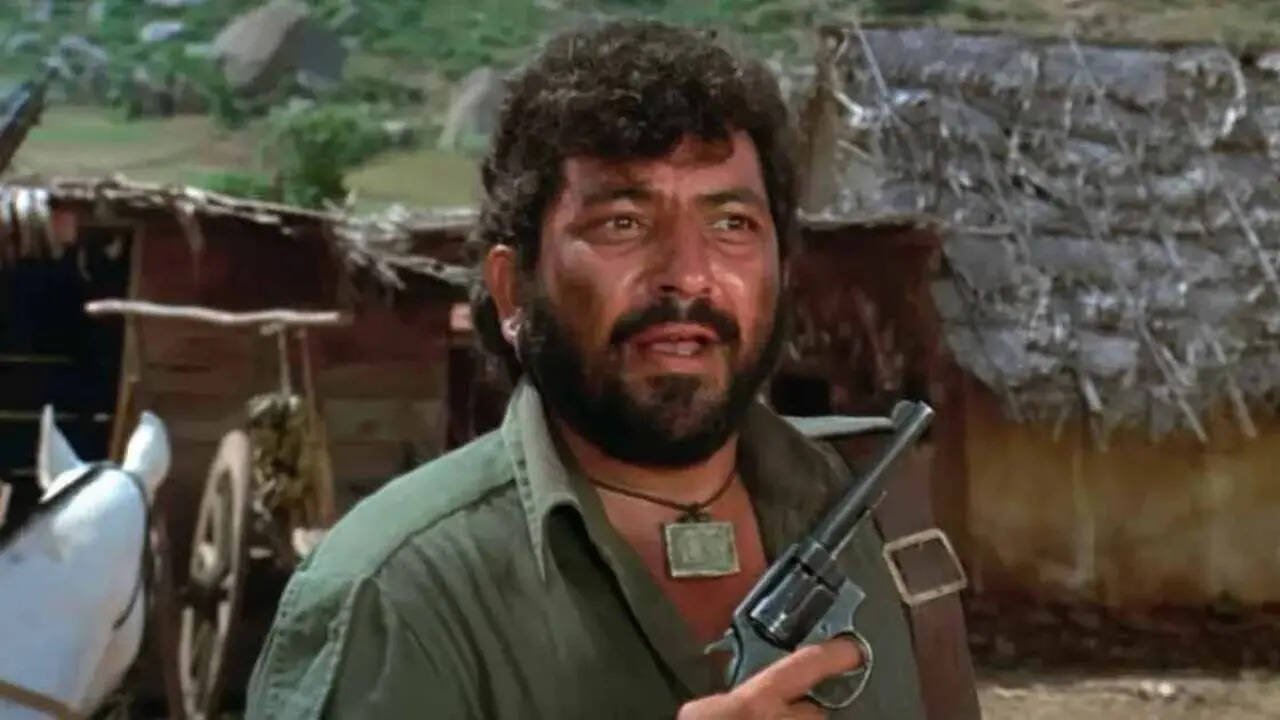 Sholay's Gabbar aka Amjad Khan