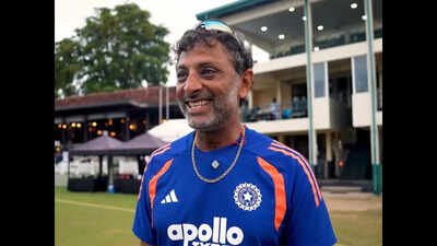India's batting coach Sitanshu Kotak. (ANI Photo) ‘More practice days wouldn’t be as good’: Sitanshu Kotak’s bold claim after India’s warm-up win