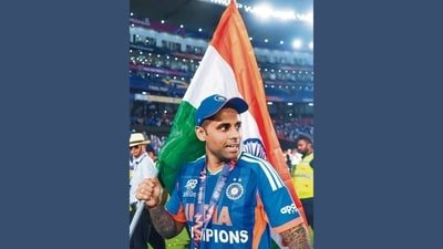 Suryakumar Yadav captained India to its third Men’s T20 World Cup earlier this year. Suryakumar Yadav captained India to its third Men’s T20 World Cup earlier this year.