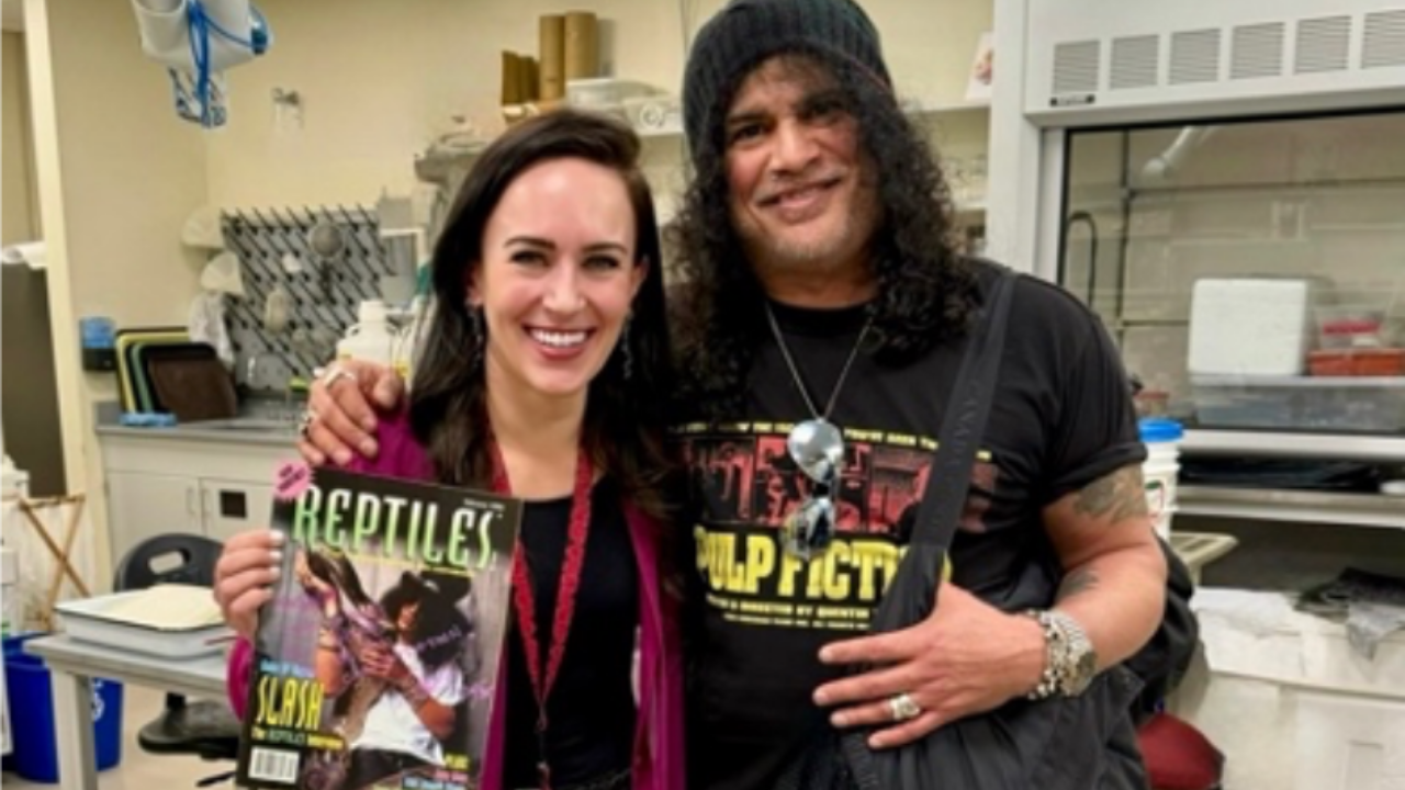 Slash and Sara Ruane at the Field Museum<br>