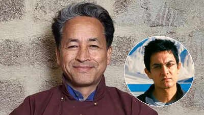Sonam Wangchuk's witty response to Aamir Khan denying his '3 Idiots' character was based on him: 'Kyunki woh Ghajini outfit me the toh short-term memory loss hua ho sakta hai' Sonam Wangchuk's witty response to Aamir Khan denying his '3 Idiots' character was based on him: 'Kyunki woh 'Ghajini' outfit me the toh short-term memory loss hua ho sakta hai'
