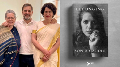 Sonia Gandhi's memoir is scheduled to be released on November 10. 'Papa looking down proudly': Rahul, Priyanka's emotional note for 'Mama' Sonia Gandhi ahead of memoir release
