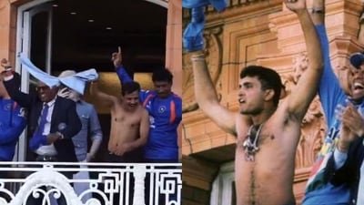 India’s mixed disability cricket team recreated one of Indian cricket’s most iconic images (X images)