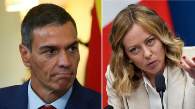 Sanchez, Meloni clash over Ceuta migrant influx as Schengen dispute escalates Sanchez vs Meloni: Spain imposes Italy border checks as Ceuta migrant row escalates