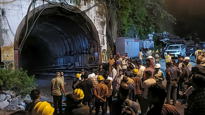 Sudden water inflow traps workers inside Uttarakhand tunnel after heavy rain, 16 rescued