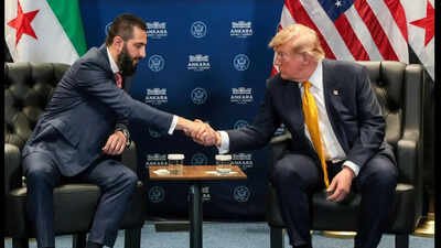 Syrian President Ahmed al-Sharaa said in a video message that Syria is ‘shaking off a dark burden’ (File photo) US removes Syria from terrorism list after 46 years - what it means for the Middle East country