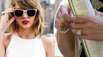 Taylor Swift brings back 1989 hairstyle as she attends Oli Jacobs and Laura Sisk's nuptials; shows off wedding ring - PICS