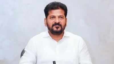 Telangana CM Revanth Reddy (File photo) Centre denies permission to Telangana CM's US tour, Revanth to return to Hyderabad