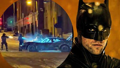 'The Batman: Part II': Robert Pattinson's Batmobile action scene LEAKED from Glasgow sets - WATCH