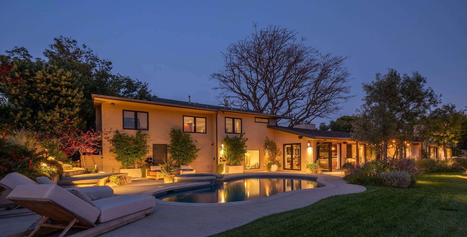 ​The Captain America star’s Hollywood Hills property combines privacy, luxury and stunning Los Angeles views.