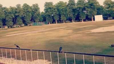 Palika Stadium in Kanpur in 2018. When the maidans disappear, where does the nation go to play?