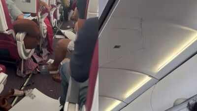 'People thrown into air': Viral video captures Air India Phuket-Delhi flight turbulence horror
