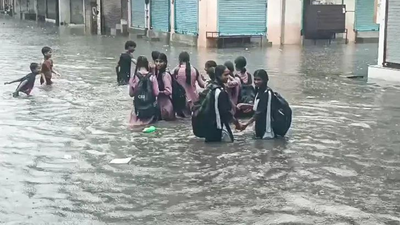 The IMD said Delhi would continue to receive light rain in several parts of the city. ‘Free water parks for kids’: Saurabh Bharadwaj takes dig at Rekha Gupta govt over Delhi waterlogging