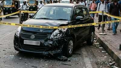 The incident occurred in the afternoon opposite Jijamata Garden on John Baptist Road, when Ansh Ravindra Gupta was crossing the road (AI Image) ‘Excessive speed’: 8-year-old boy killed as woman driver on phone runs him over in Mumbai; arrested