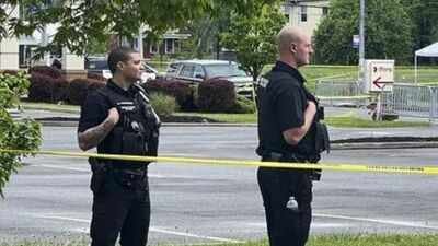 The shooting unfolded following a call about a domestic dispute Police officer killed, another wounded in South Carolina park shooting; suspect dead