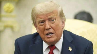 Trump said the US could either keep economic pressure on Iran or launch a major military strike 'I'm their banker': Trump says US controls Iran's frozen assets as he threatens economic or military action
