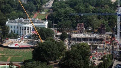 A US federal appeals court on Friday ordered President Donald Trump's administration to halt construction of a proposed $400 million ballroom at the White House (AP image) US appeals court halts Trump's $400 million ballroom project, grants 14 days for Supreme Court appeal
