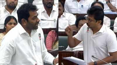 TVK-DMK verbal clash in Tamil Nadu assembly Did CM Vijay 'dilute' Tamil Nadu's delimitation stand? TVK, DMK clash in assembly