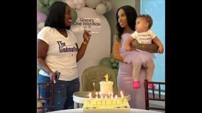 Photo credit: Uber A Michigan woman gave birth in the back of an Uber; one year later, the driver returned for the baby's 'One Wild Ride' birthday as her godmother