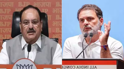 'Keeps shifting goalposts': JP Nadda counters Rahul, accuses him of disrupting House