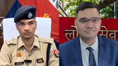Avinash Pandey (38) and Rinkoo Singh Rahee (44). UP officers invoke Bhagat Singh, Buddha to explain duty, justice and use of force