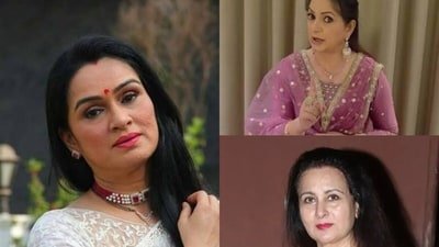 Padmini Kolhapure, Upasana Singh, Poonam Dhillon Padmini Kolhapure, Upasana Singh, Poonam Dhillon