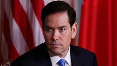 US secretary of state Marco Rubio (File photo) US pauses fresh military action against Iran, turns to sanctions and maritime pressure