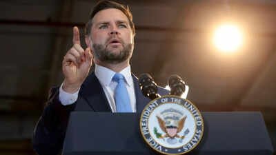 File photo: Vice President JD Vance (Picture credit: AP) ‘Hire and train Americans’: JD Vance defends proposed six-figure H-1B fee